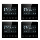4-Pack WiFi Digital Thermostat Room Thermostat Underfloor Heater Wall Heater LED