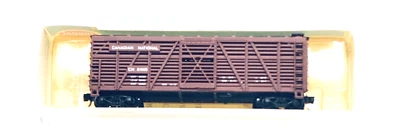 Model Power No.3445 Canadian National Cattle Car N Scale CN81000  LN/Box - Image 1 of 3
