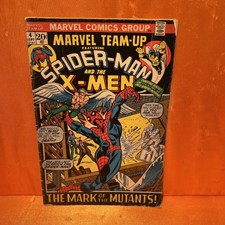 Marvel Team-up #4 Spider-Man X-Men! 4th Morbius! Marvel 1972