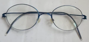 Lindberg montatura occhiali da vista bambino blu metallizzato aria titanio bambini 43-20-135 - Foto 1 di 10