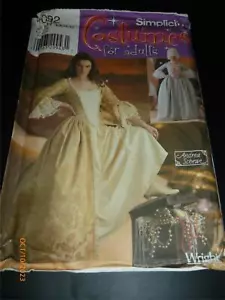 Elizabethan Outlander Renaissance Tudor 18th Century Sewing Costume Pattern 6-12 - Picture 1 of 4