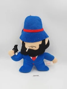 Lupin The Third C0102 Daisuke Jigen Banpresto 1992 Plush 7.5" Toy Doll Japan - Picture 1 of 7
