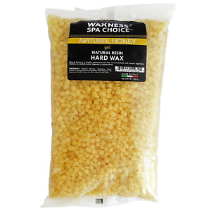 Spa Choice Natural Honey Gel Hard Wax Beads 2.2 Lb / 1 Kg