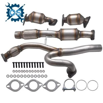 For Buick Lacrosse 3.6L V6 All Three Front Catalytic Converters 2010 2011 - Image 1 of 4