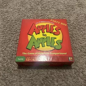 Apples to Apples The Game of Hilarious Comparisons Gently Used Family GOOD - Picture 1 of 6
