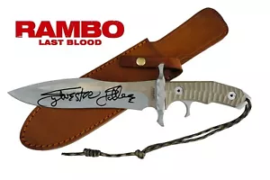 Sylvester Stallone handsigniertes ""LETZTES BLUT"" RAMBO-Messer ASI-proof - Bild 1 von 4