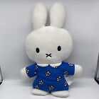 Miffy Plush Blue Daisy Dress Stuffed Animal Toy 21 Inches Tall