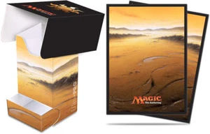 Ultra Pro Unhinged Plains Deck Box & 80ct Standard Size Sleeves Combo NEW! - Picture 1 of 1