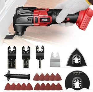 Utensile Oscillante Senza Fili per Milwaukee Batteria 18V, 6 Velocità Variabili Brushless - Foto 1 di 9