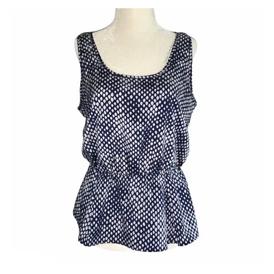 Top sin mangas Bloomingdales AQUA lágrima azul mediano Foto 1 de 4