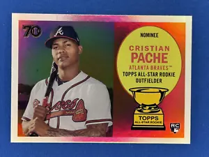 2021 Topps All-Star Rookie Cup #64 Cristian Pache RC Rookie Athletics - Picture 1 of 2