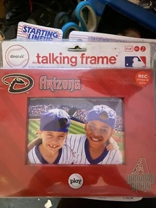 Dinotalk Talking Frame 4”X6” MLB Baseball Arizona Diamondbacks-NEW! - Picture 1 of 2