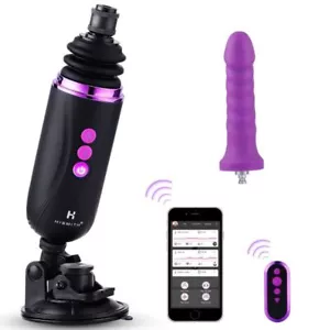 HiSmith Capsule Portable Sex Machine Remote Control & App KlicLok Dildo Adult - Picture 1 of 7