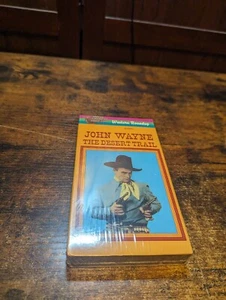 THE DESERT TRAIL WESTERN ROUNDUP VHS - JOHN WAYNE *****Factory &Sealed ****** - Picture 1 of 3