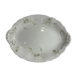 Antique Johnson Bros Platter Royal White Large Hand Painted 14x11 French Country - Picture 1 of 13