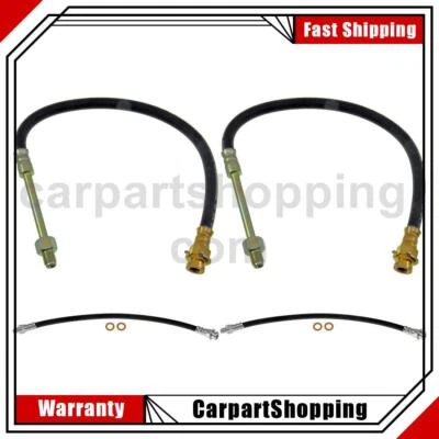 Línea de freno hidráulico de manguera de freno delantero trasero 4 para AMC Ambassador 1971 Foto 1 de 4