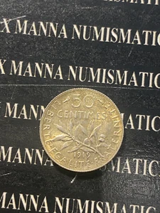 FRANCIA 50 CENTESIMI 1919 C. FRANCIA-155 - Picture 1 of 2