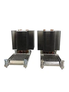 Lot 2 Genuine Dell PowerEdge CPU Cooling Heatsink for R920 System Server 0FVT7F - Picture 1 of 9