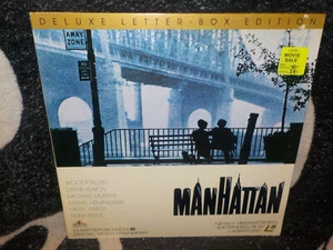 Manhattan Widescreen Laserdisc LD Woody Allen Diane Keaton Free Ship $50 - Picture 1 of 3