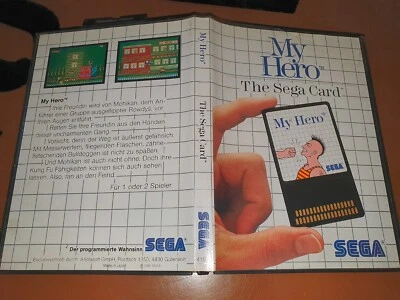 ## SEGA Master System Card - My Hero (GERMAN version) - CIB ## - Bild 1 von 4