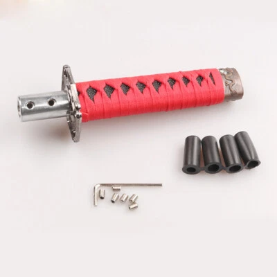 Samurai Sword Manual Shift Knob Universal Katana Gear Shifter Head with Adapters - Image 1 of 4