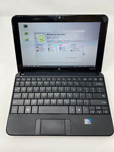 Compaq Mini 110 Netbook Laptop Intel Atom Linux Works Great! Original Charger