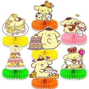 Pompompurin Waben Mittelstücke 3D Tischdeko Partyzubehör - Bild 1 von 5