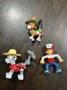 Paw Patrol Action Pack Pup Cowboy Marshall Tracker Jungle Pup & Ryder Figur - Bild 1 von 9