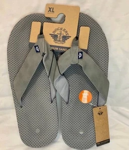 Dockers grau Flip Flops Sandalen Herren Größe XL 12-13 neu mit Etikett " - Bild 1 von 3
