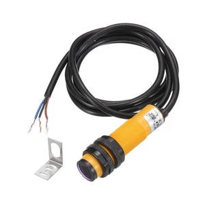 300mA DC6-36 V M18 E3F-DS10P1 Sensore Fotoelettrico a Riflessione Diffusa (Giallo) - Foto 1 di 6