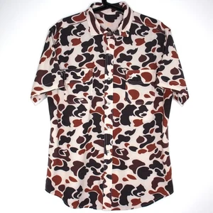 Two Dove Outdoors Herren Large Boon Camouflage belüftet Performance Knopfleiste Hemd N1354 - Bild 1 von 7