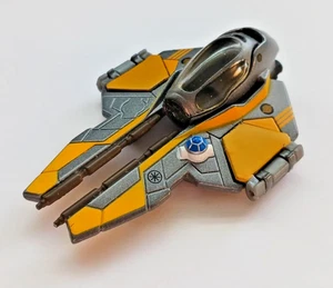 Star Wars Titanium Series Die Cast Anakin Skywalker Jedi Starfighter Interceptor - Picture 1 of 10
