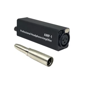 Alloy AMP-1 Lossless Audio Portable Headphone Amp Converter XLR to 3.5mm Audio - Picture 1 of 24