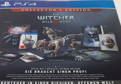 Playstation 4 Spiel : The Witcher 3 Wild Hunt Collectors Edition - PS4 NEU OVP - Bild 1 von 2