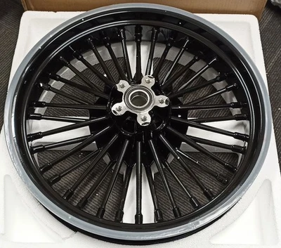 18x3.5 Fat Spoke Wheel Rear Rim for Harley Heritage Softail Fat Boy FLSTF Deluxe - Изображение 1 из 4