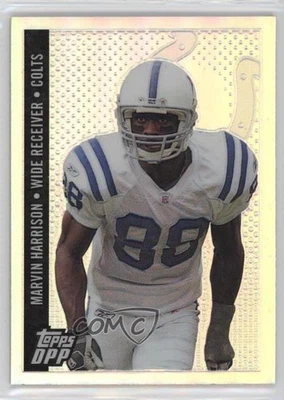 2006 Topps Draft Picks and Prospects (DPP) Chrome Refractor Marvin Harrison HOF - Image 1 of 3