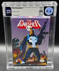 The Punisher Nintendo NES OVAL SOQ REV A Sealed New WATA 9.6 A+ Graded - Picture 1 of 2