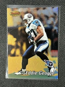 2002 Bowman's Best #35 Eddie George Refractor Titans - Picture 1 of 2