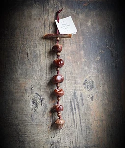 Horse Chestnut Success Charm Yule Decoration Witch ladder Wicca Pagan Witchcraft - Picture 1 of 5