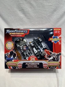 TRANSFORMERS ENERGON - PROWL & CHECKPOINT 2004 SEALED NEW! - Picture 1 of 7