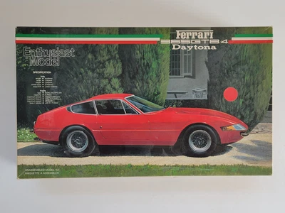 Fujimi FERRARI 365 GTB/4 Daytona Enthusiast Modelo Kit 1/24 Para Piezas LEER Foto 1 de 4