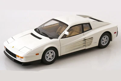 KK Scale 1984 Ferrari Testarossa White Monospecchio US-Version 1:12  KKDC120203 - Image 1 of 4
