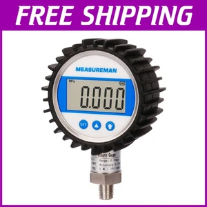 3-1/8" Digital Pressure Gauge, 0-300psi/bar/Mpa/Kpa - Picture 1 of 9