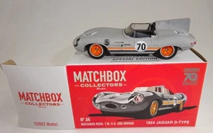 Matchbox "70 Jahre" Sonderserie 1954 "D" Type Jaguar grau & schwarz in Box - Picture 1 of 5