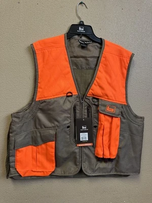 Big Stone Upland Oxford Vest - Hunting Shooting Vest  Blaze / Tan - Image 1 of 2