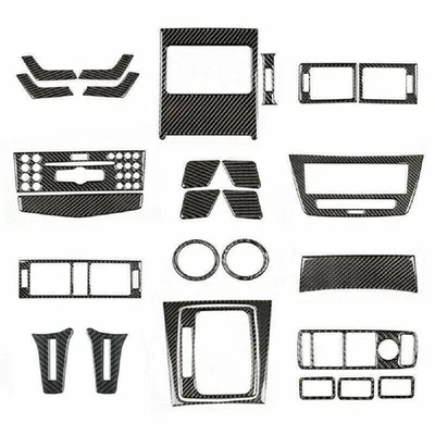 Embellecedores interiores de coche de fibra de carbono para Mercedes Benz W204 Clase C C250 300 C350 C63 Foto 1 de 4