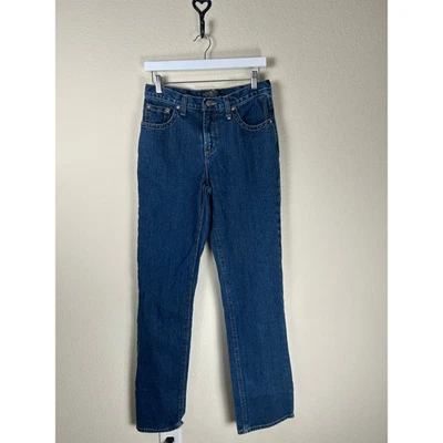 Vintage Rockies Jeans Women's Size 8 Long Dark Wash Denim Western Cowgirl  - Image 1 of 4