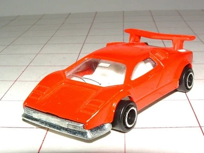 MAJORETTE ЛИТОЙ # 237 КРАСНЫЙ LAMBORGHINI 1/56 масштаб почти как новый сделано во Франции  - Изображение 1 из 4