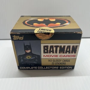 Topps 1989 Batman Movie Cards Complete Collectors Limited Edition Set - Picture 1 of 15