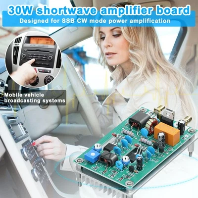 30W 3-28MHz Shortwave Power Amplifier Board CW SSB Linear High Frequency Power - Bild 1 von 4